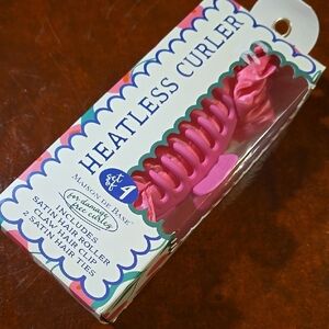 Pink Heatless Curler Set